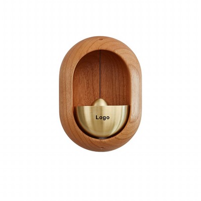 Magnetic Wood Doorbell Wind Chime for Refrigerator