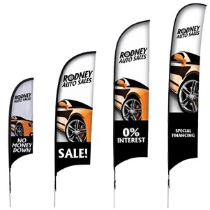Razor Flags with Hardware