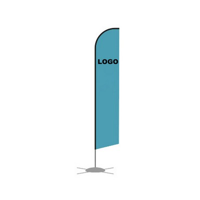 9' Double Sided Printed Feather Flag