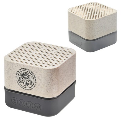 Wheat Straw Mini Wireless Speaker