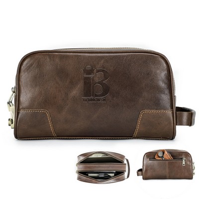 Genuine Leather Front Combination lock Pocket Wallets