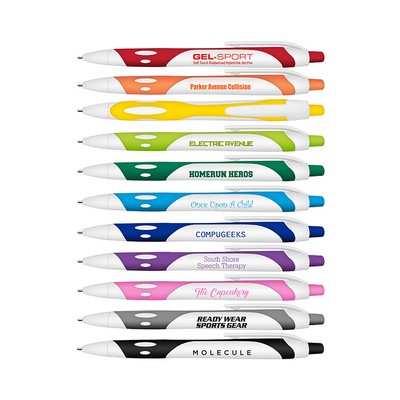 Gel Sport Soft Touch Rubberized Hybrid Ink Gel Pen - Blue Writing Ink