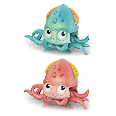 Pull Line Octopus Bathroom Water Playing Toy