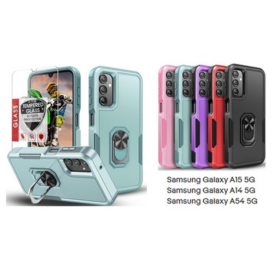 iBank ® Shockproof Case compatible with Galaxy A14/A15/A16 + Screen Protector