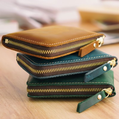 Genuine Leather Coin Purse Mini Pouch Change Wallet