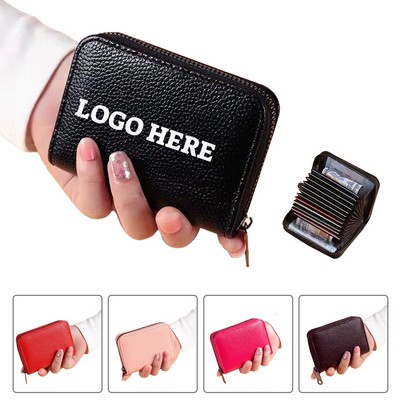 Leather Credit Card Wallet/ Case