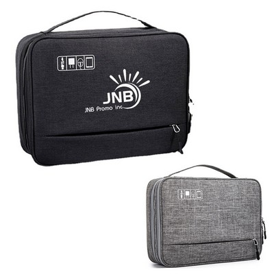 Electronic Accessory Organizer Bag For Travel