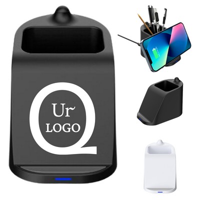 Wireless Charger w/ Pen Holder