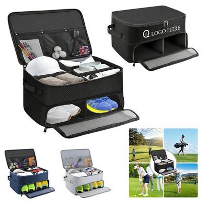 Waterproof Double Layer Golf Shoe Bag