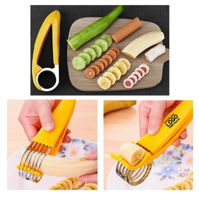 Fruit Banana Ham Slicer Cutter