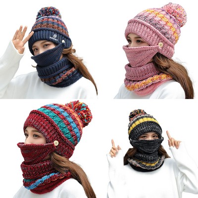 3" 1 Winter Knitted Beanie