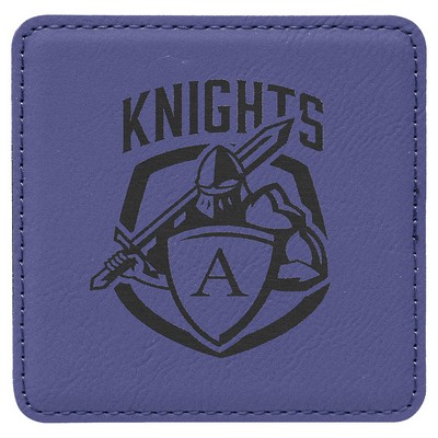 Leatherette Coaster