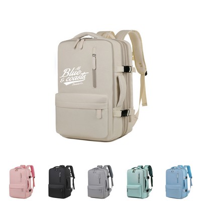 Zip Closure Travel Backpack