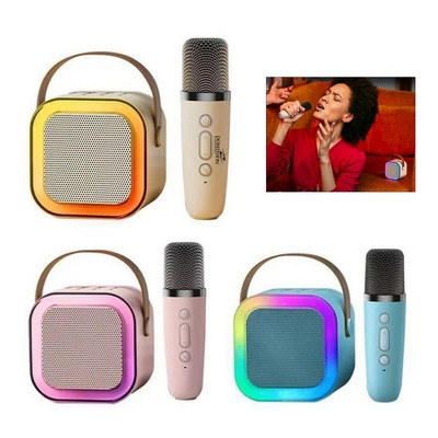 Portable Karaoke Machine with Microphone