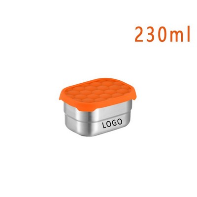 Small Stainless Steel Lunch Box With Silicone Lid