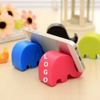 Cute Elephant-Shaped Multifunctional Phone Stand