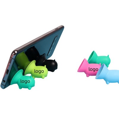 Pig Shape Silicone Phone Stand