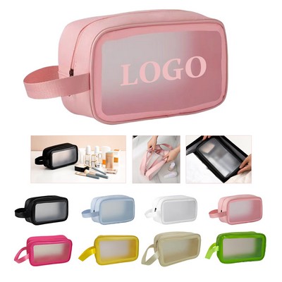 Lightweight Travel Toiletry Bag with Handle