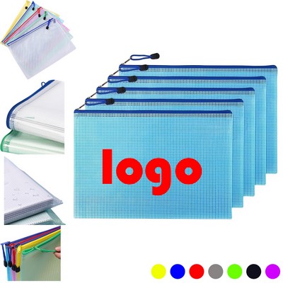 Multipurpose Waterproof Zipper File Bags