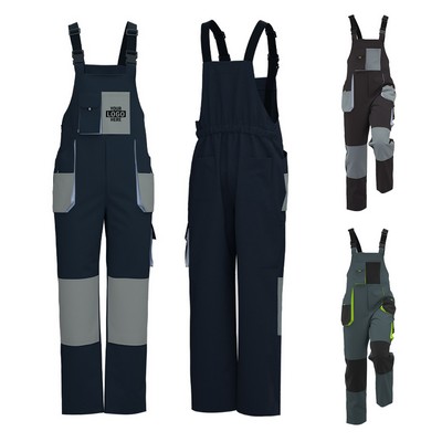 Colorblock Bib Overalls