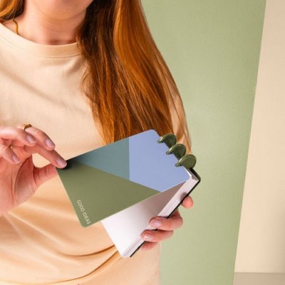 Small Disc-Bound Taskpad With Polypropylene Cover