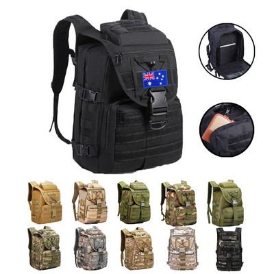 Large Capacity Tactical Oxford Camping Hiking Backpack