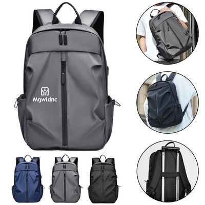 Men's Stylish Laptop Backpack Large Capacity Water Resistant Travel Business Commuter Backpack