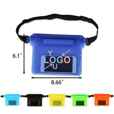 PVC Waterproof Waist Pouch or Fanny Pack
