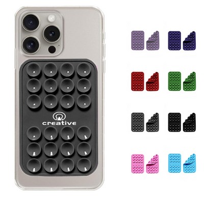 Silicone Double Side Suction Cup Phone Case Holder