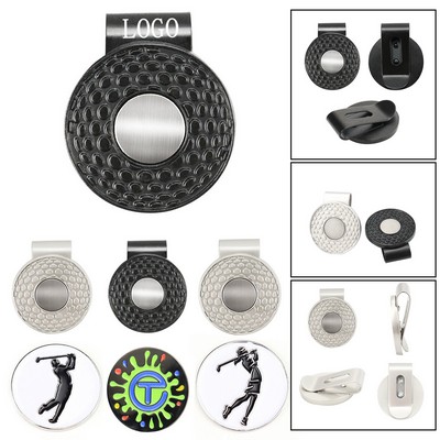 Custom Golf Ball Marker Metal Hat Clip