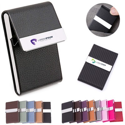 Pu Leather Business Card Holder