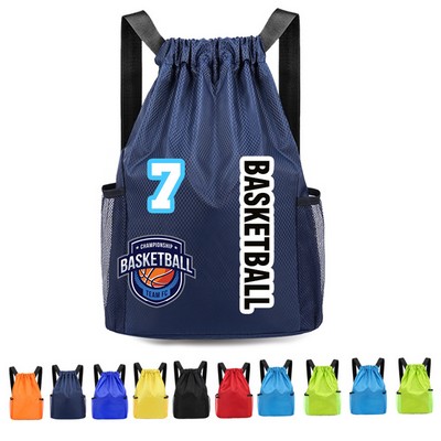 Drawstring Backpack Bag for Gym Sports Shopping Marathon