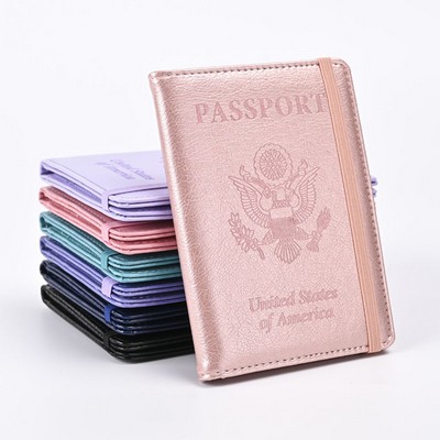 PU Leather Passport Holder & Document Case