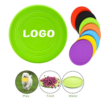 Durable Flying Disc Dog Toy For Outdoor Fetch Play