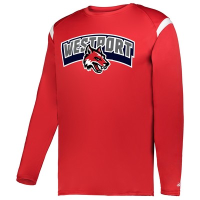 Badger Sport On The Rise Long Sleeve Tee Shirt