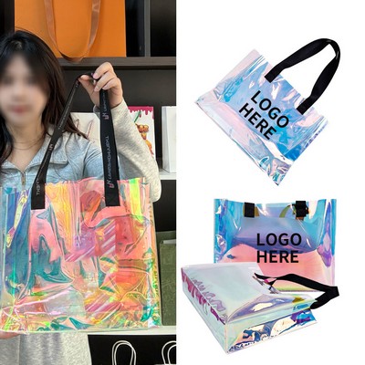 16" Crystal Clear Over-the-Shoulder Tote