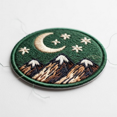 4" 100% Embroidered Patch - Sew On