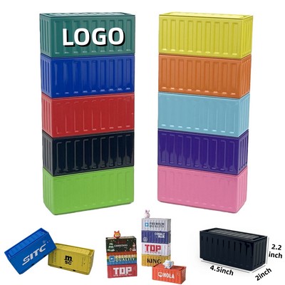 Mini Container Tinplate Storage Box