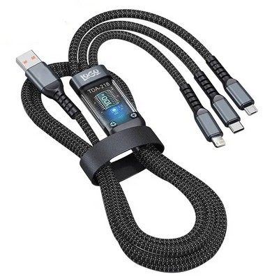 3" 1 100W 5A Fast Charging Cable