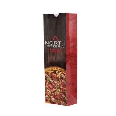 SOS #4XL Multi-Sided Full Color Food Safe Paper Bags (5" x 16" x 3.125")