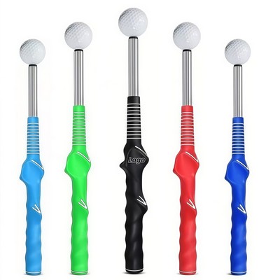 Adjustable Golf Swing Trainer with Audible Feedback for Left Hand Posture Correction