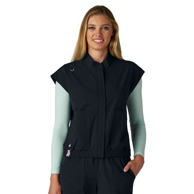 koi - Solis - Women's Five-Pocket Eloise Scrub Vest