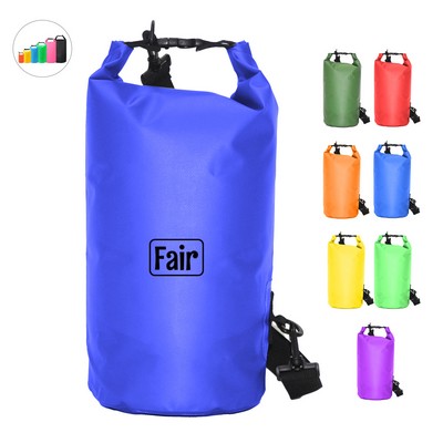 Portable 10L PVC Waterproof Dry Bag For Boating