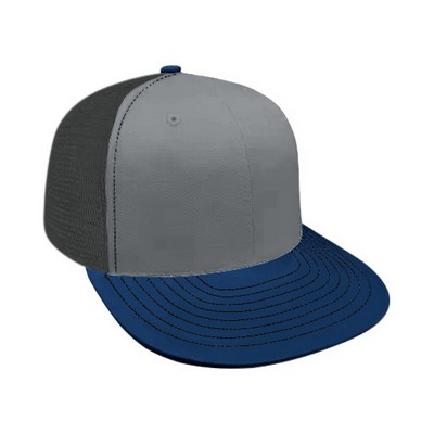Contrast Front Meshback Velcro® Lowstyle Hat