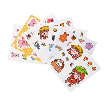 4" x 5" Customizable Adhesive Stickers