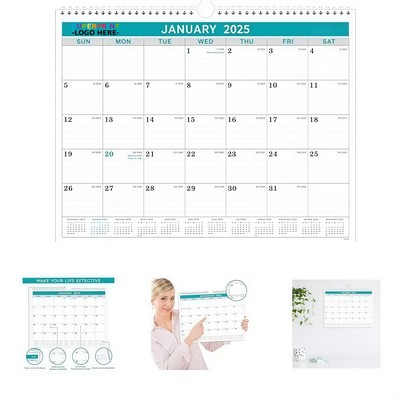 2025 Monthly Wall Calendar