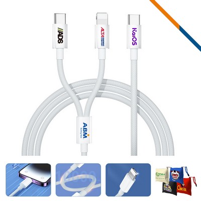 SwiftDuo 2in1 Fast Charging Cable