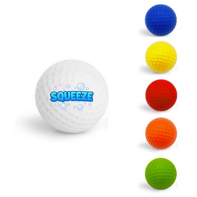 Golf Ball Squeezies Stress Reliever