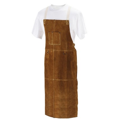 Black Stallion 48A SIDE SPLIT COWHIDE LEATHER 48" WELDING BIB APRON