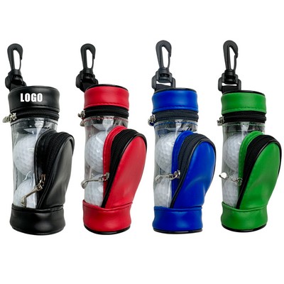 PU Golf Ball Holder With Hook